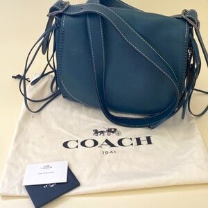 Coach 1941 Fringe Saddle Bag Glovetanned Pebbled Leather 😍